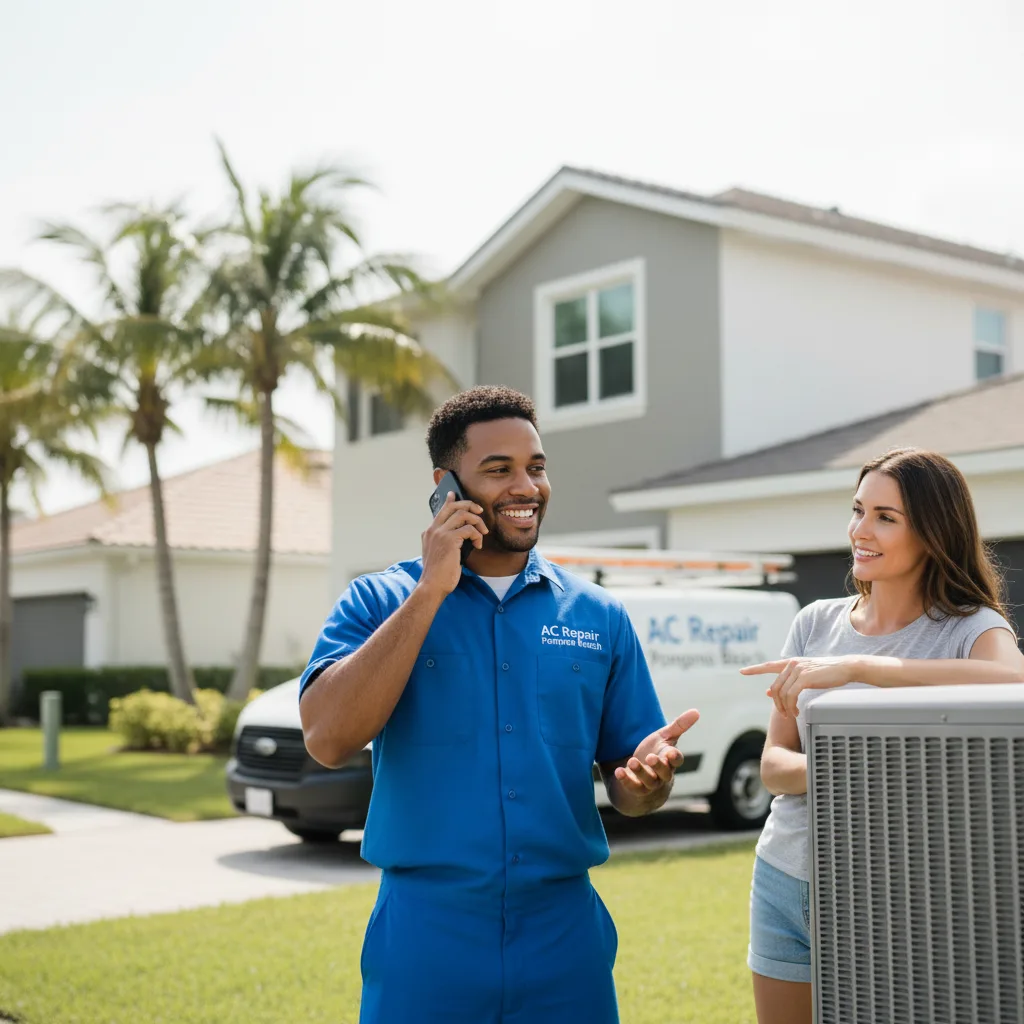 AC Repair Pompano Beach customer support in Burkburnett